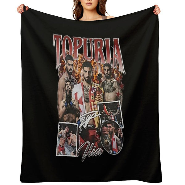 Ilia Topuria El Matador Signature Premium Throw Blanket