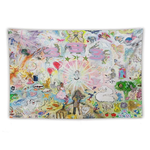 Drain Gang Bladee 333 Album Cover Tapestry Tapestry