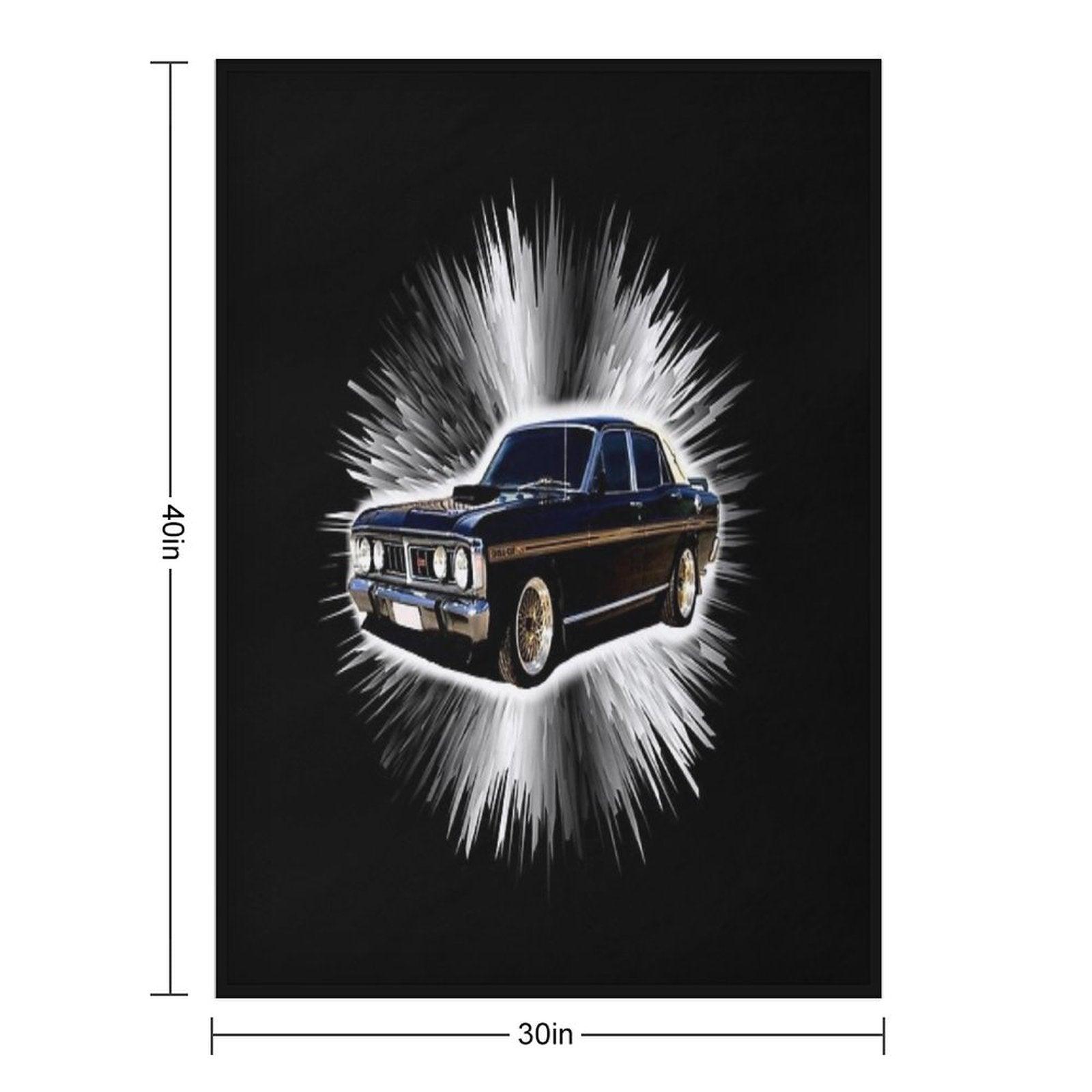 Gs Xy Ford Falcon Throw Blanket