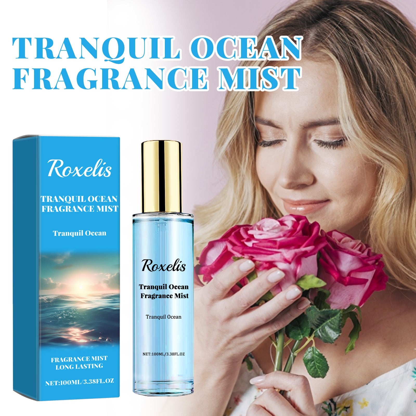 Tranquil Ocean Fragrance Mist, Lasting Fragrance Fresh And Natural Couples Date With Fragrance To Bring Atmosphere Encounter