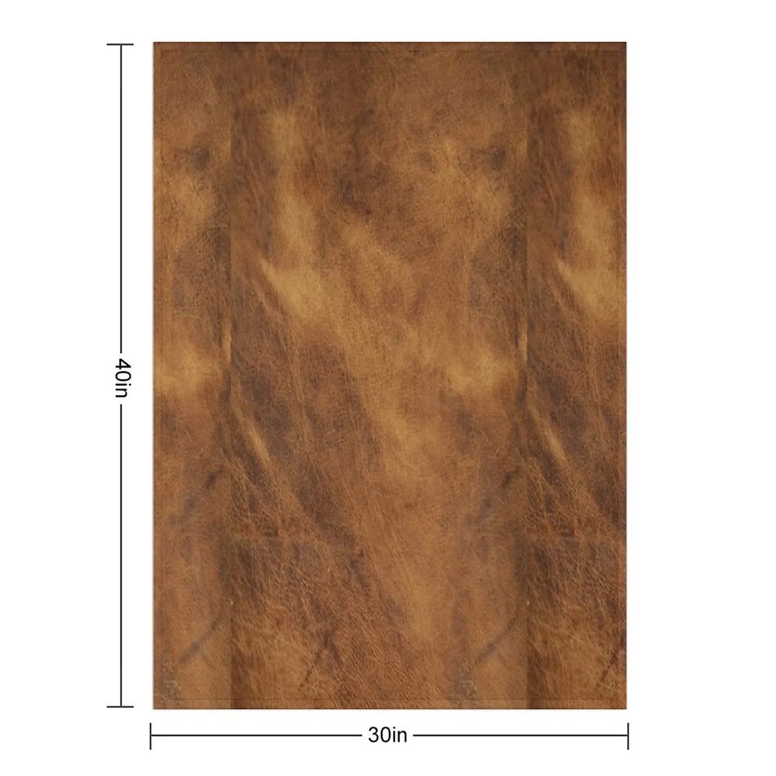 Leather Throw Blanket