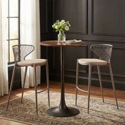 Auray Bar Table Brown