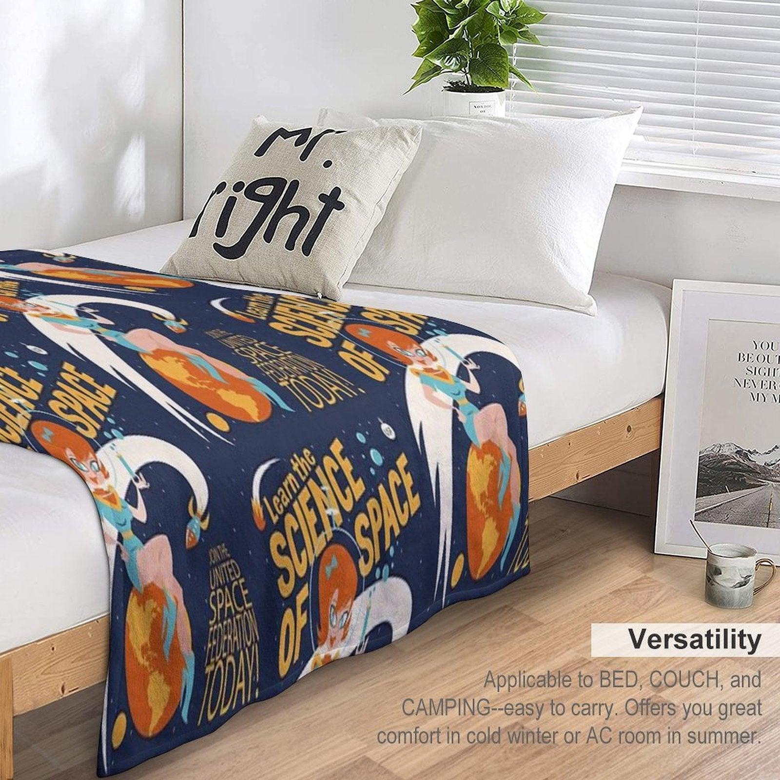 United Space Federation Throw Blanket