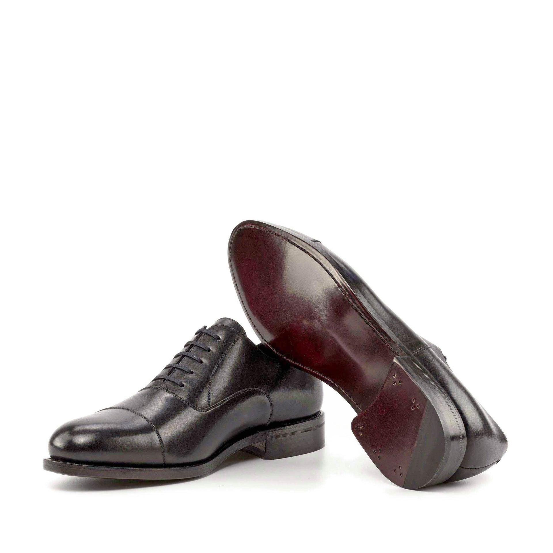 Robianza S -  Classic black oxford dress shoes for men