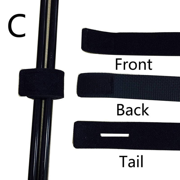 1 Pcs New Fishing Tools Rod Tie Strap Belt Tackle Elastic Wrap Band Pole Holder Accessories Diving Materials Non-slip Firm - Gifts for You 'n Me