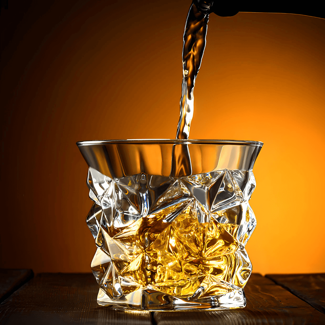 Vayu Japanese Crystal Whisky Glass TsukiGlass