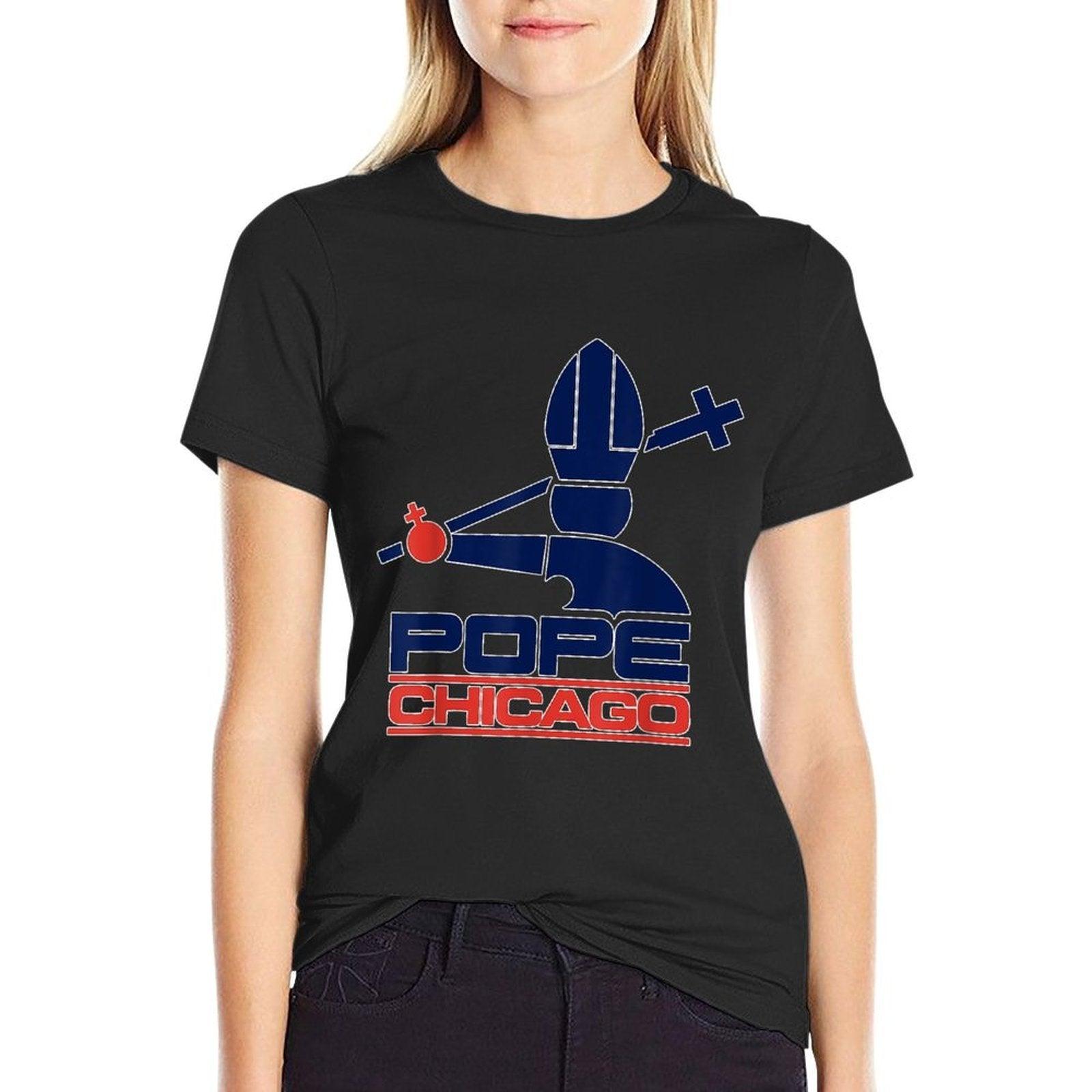 Pope Leo XIV Pope Chicago  Breathable T-Shirt
