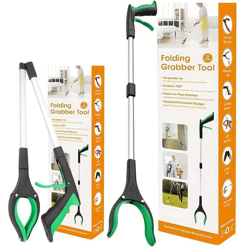 Heavy-Duty Steel Folding Trash Picker – 32