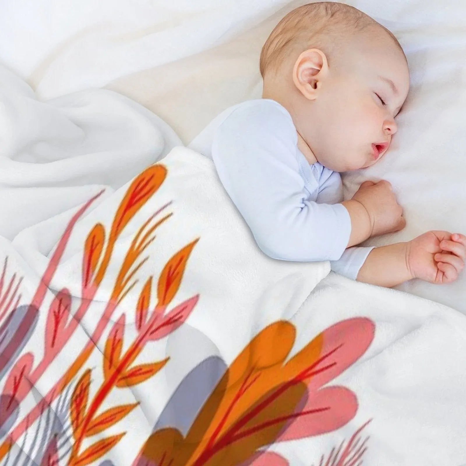 House Flower (Morning) Throw Blanket