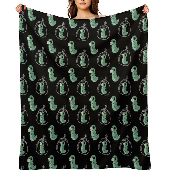 Hollow Knight Grub Pattern Wrinkle-free Throw Blanket