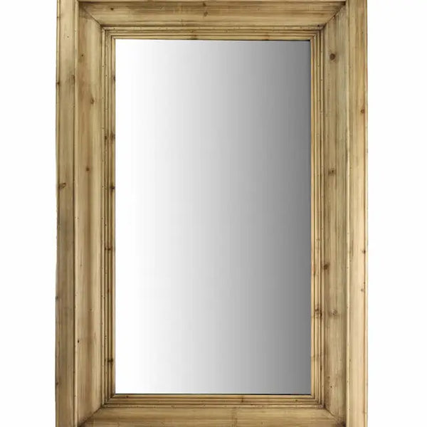 Rectangle Pine Frame Mirror - Large