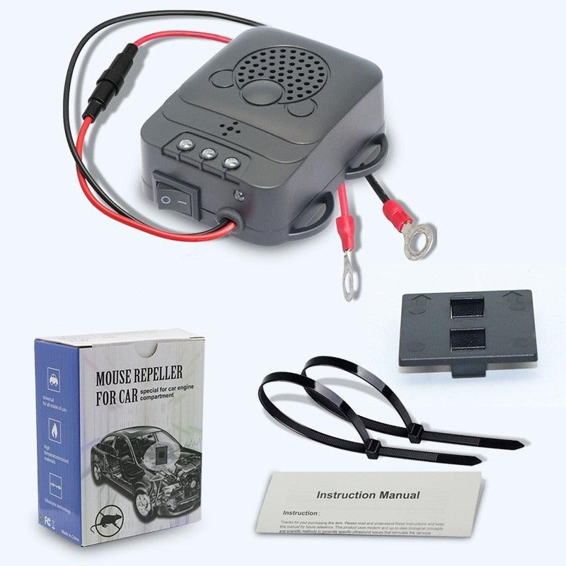 Car Ultrasound Mouse Repeller Intelligent Sensor Circuit Protection Repeller Equipment Accessories