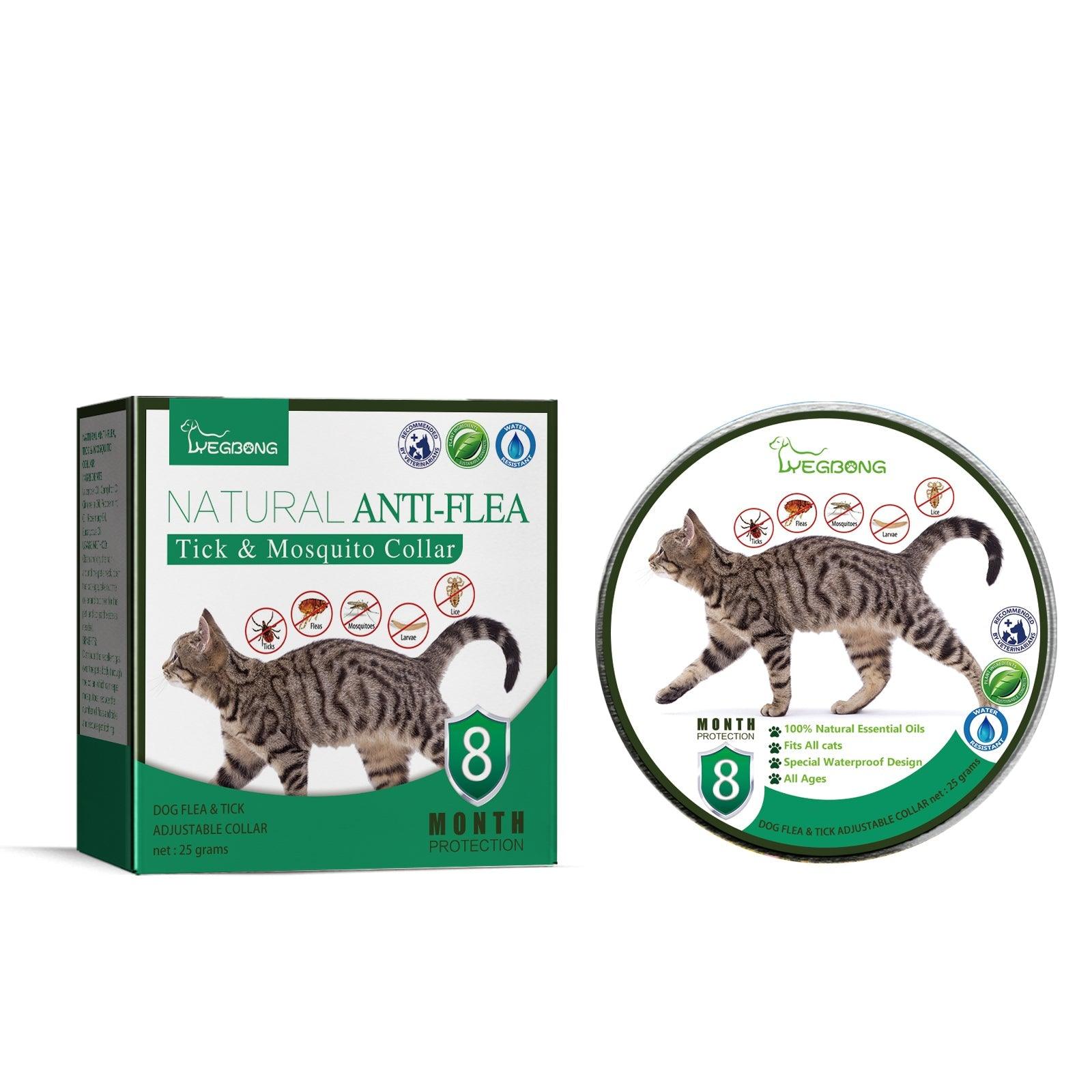 Pet Deworming Collar, Flea Resistant Tick Resistant Pet Waterproof Adjustable Deworming Collar