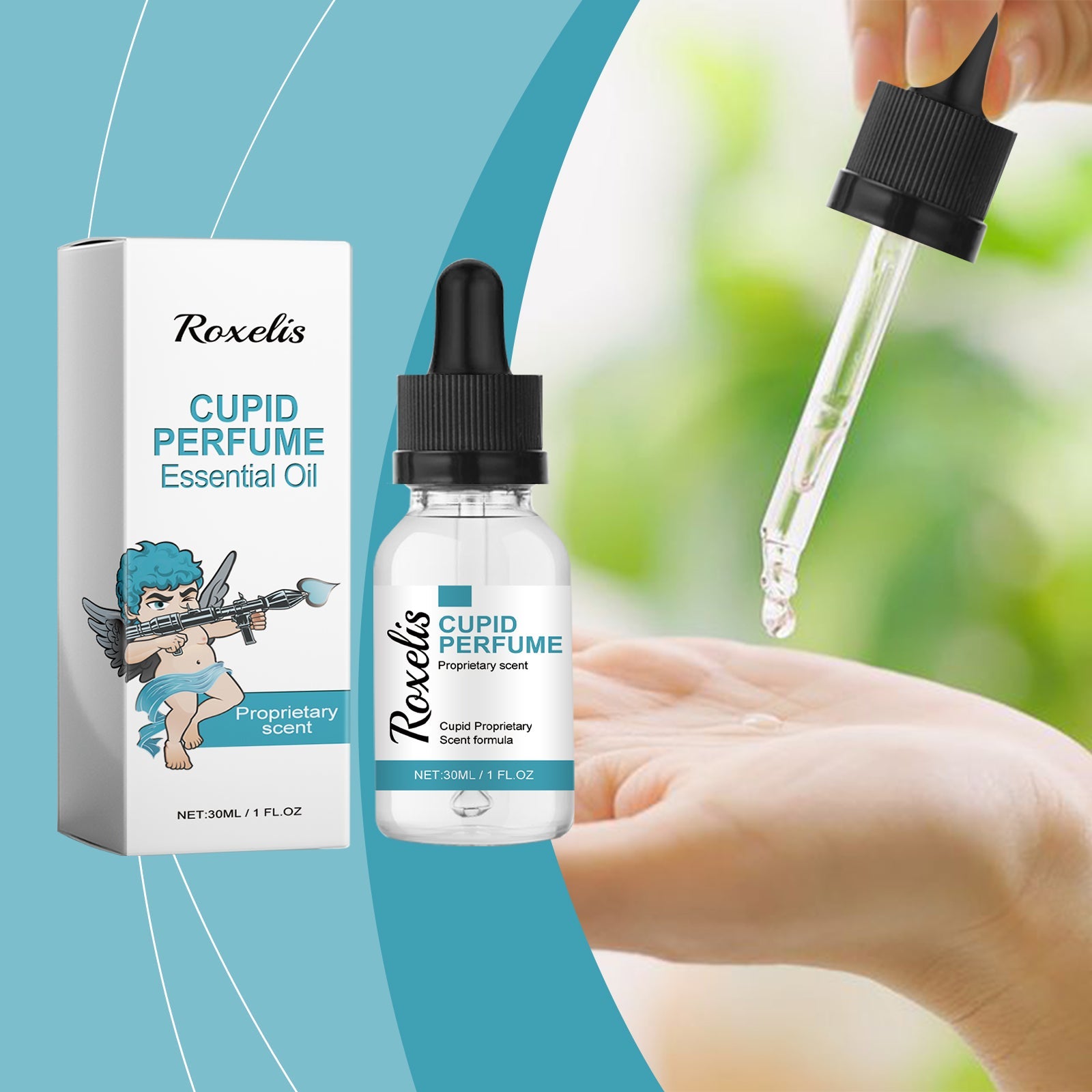 Cupid Series Cologne Natural Long-Lasting Fresh Fragrance Fragrance Fragrance Date Fragrance Portable Perfume