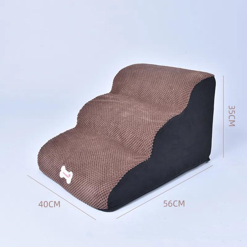 Pet slope stairs anti slip and wear-resistant removable and washable sponge steps