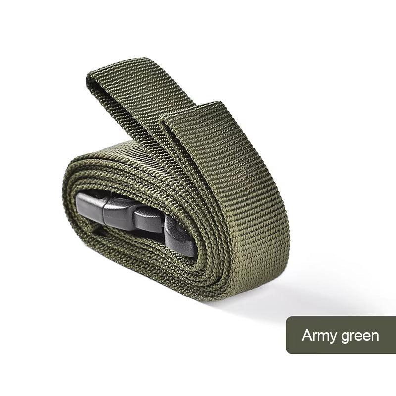 Outdoor camping tying rope non elastic fix with buckle nylon rope