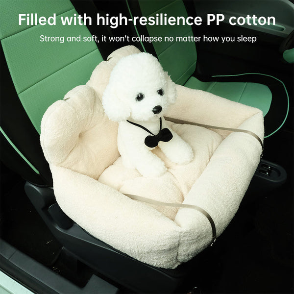 Foldable Pet Car Seat Hammock for Dogs and Cats - Safe Travel Carrier