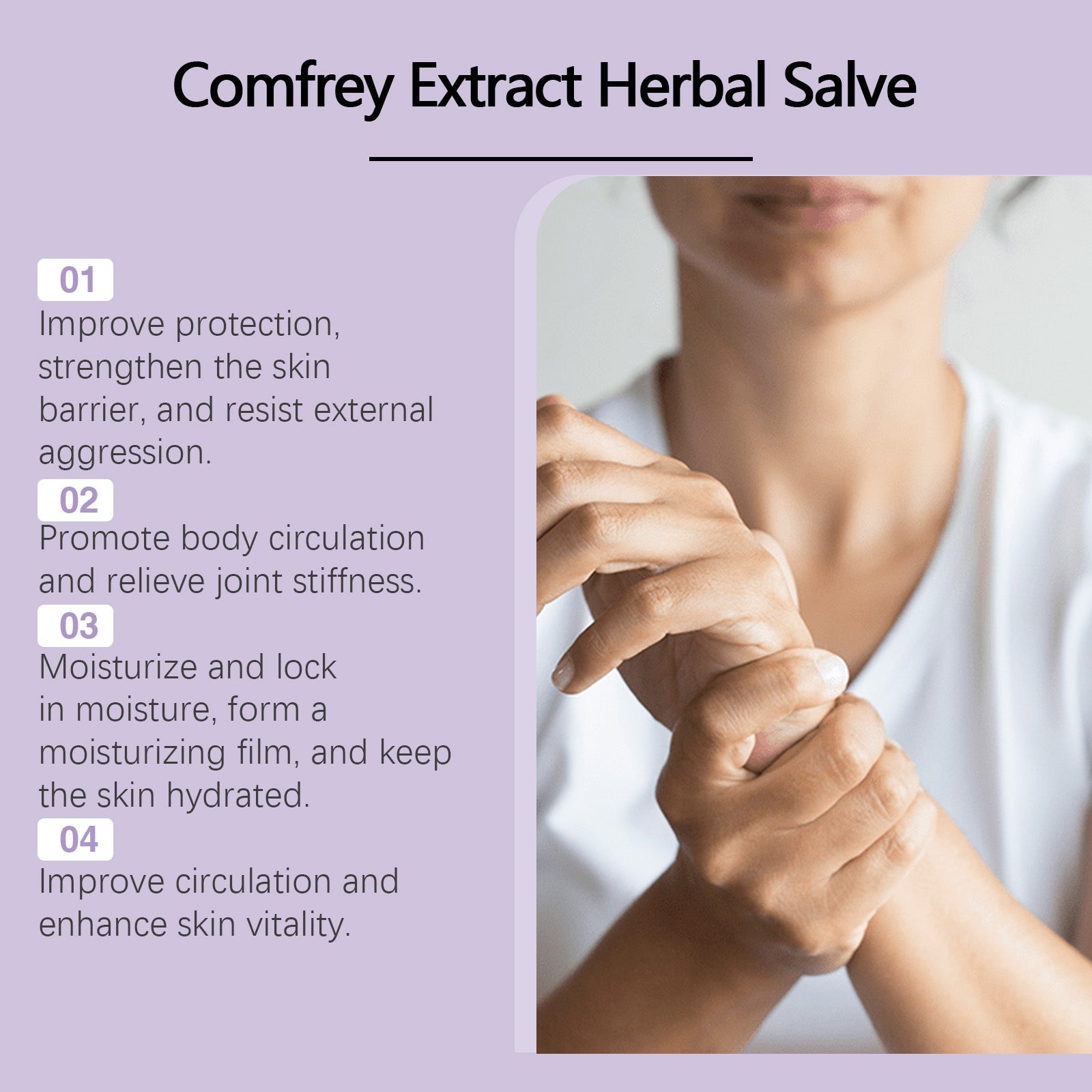 Comgrass Herbal Cream For Body Massage Treatment Herbal Essence For Soothing External Discomfort