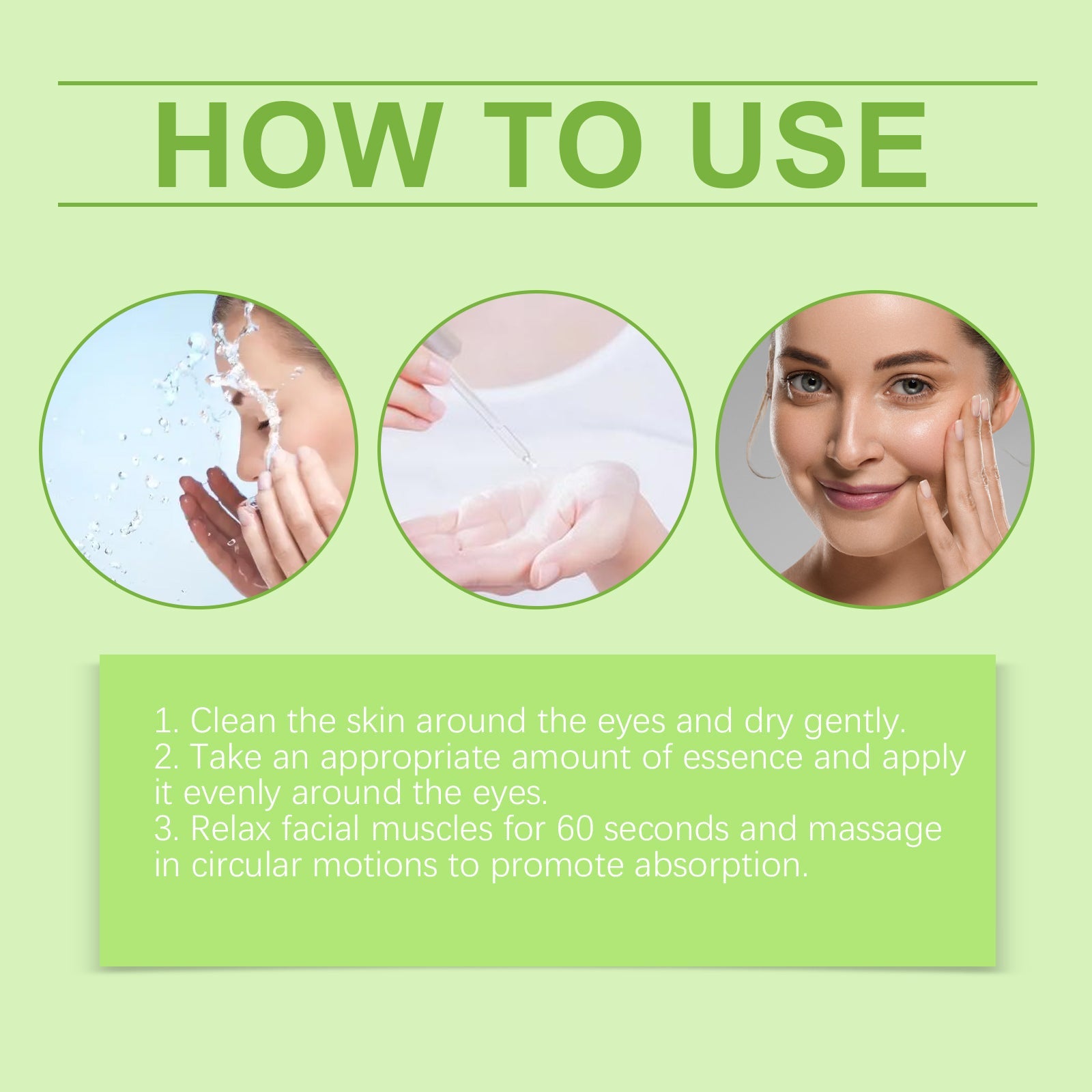 Eye Essence Moisturizing Light Line Lift Eye Skin Moisturizing, Hydrating And Firming Essence