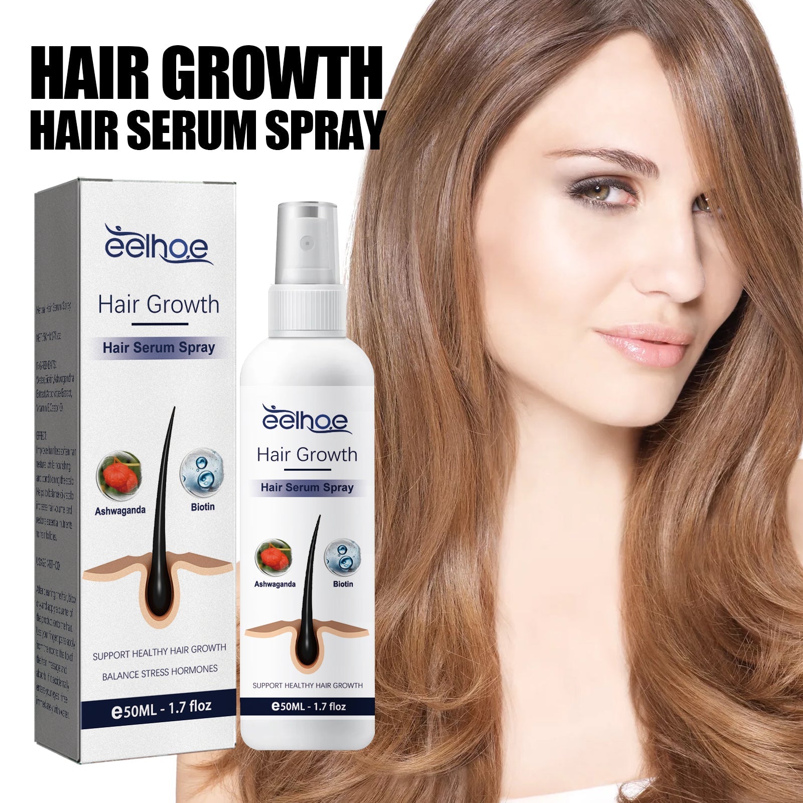 Herbal Hair Care Essential Oil Hair Care Strengthen Hair, Prevent Hair Loss, Repair Hair Root Care Essential Oil