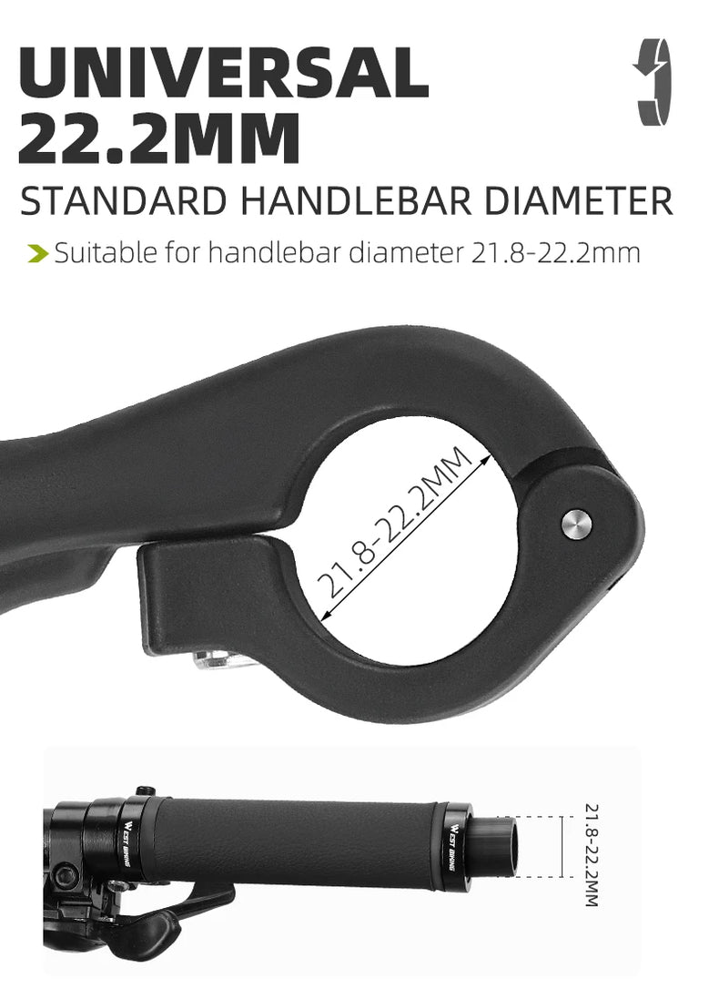 Ergonomic Design MTB Bicycle Road Gravel Mountain Bike Handlebar Bar Ends Gravel Bike Accessories Bike Grips