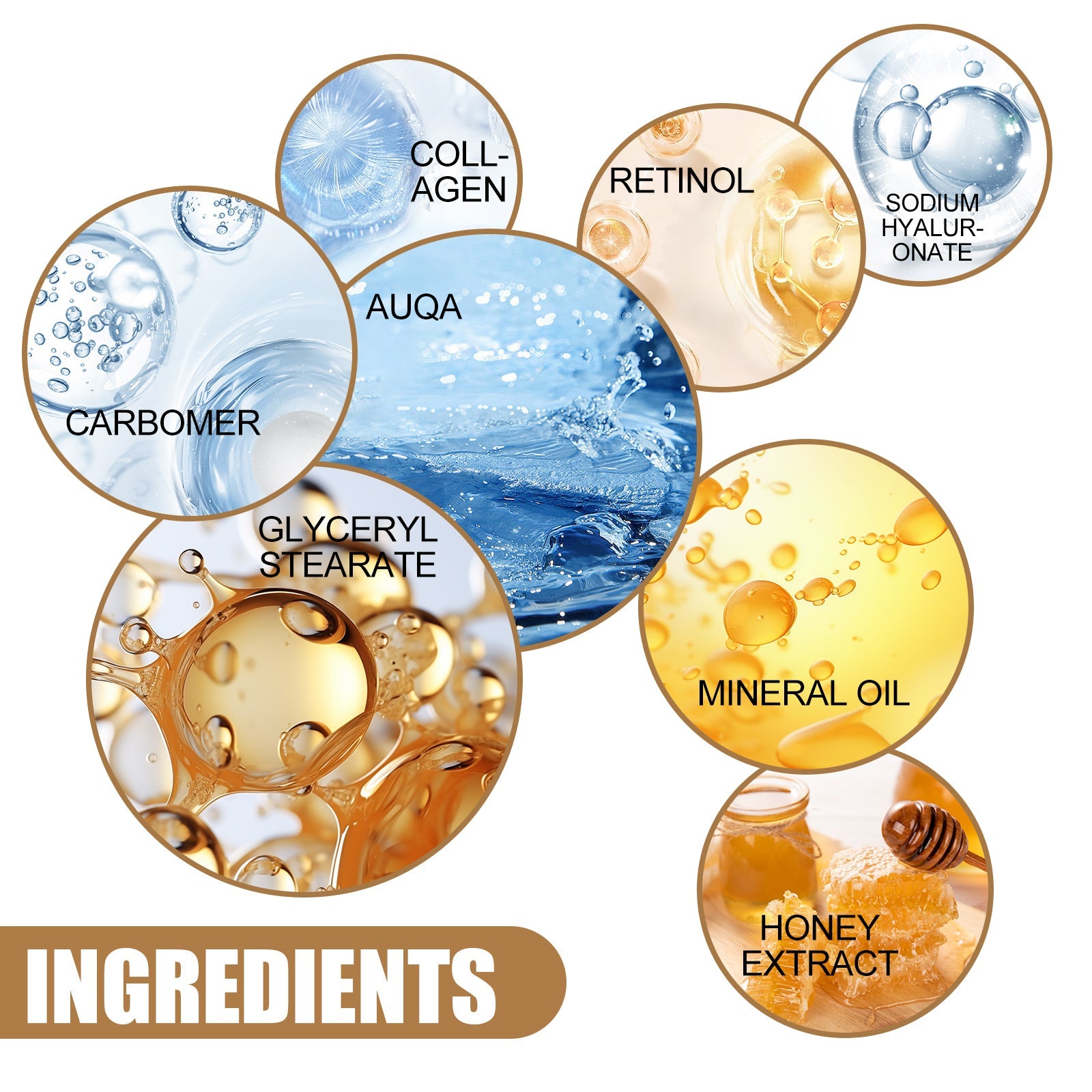 Retinol Eye Cream Stick Reduces Eye Bags, Dark Circles And Wrinkles, Moisturizes And Tightenes The Skin Around The Eyes