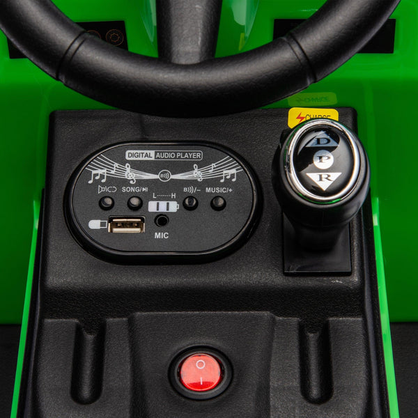 12V children ride the electric tractor 