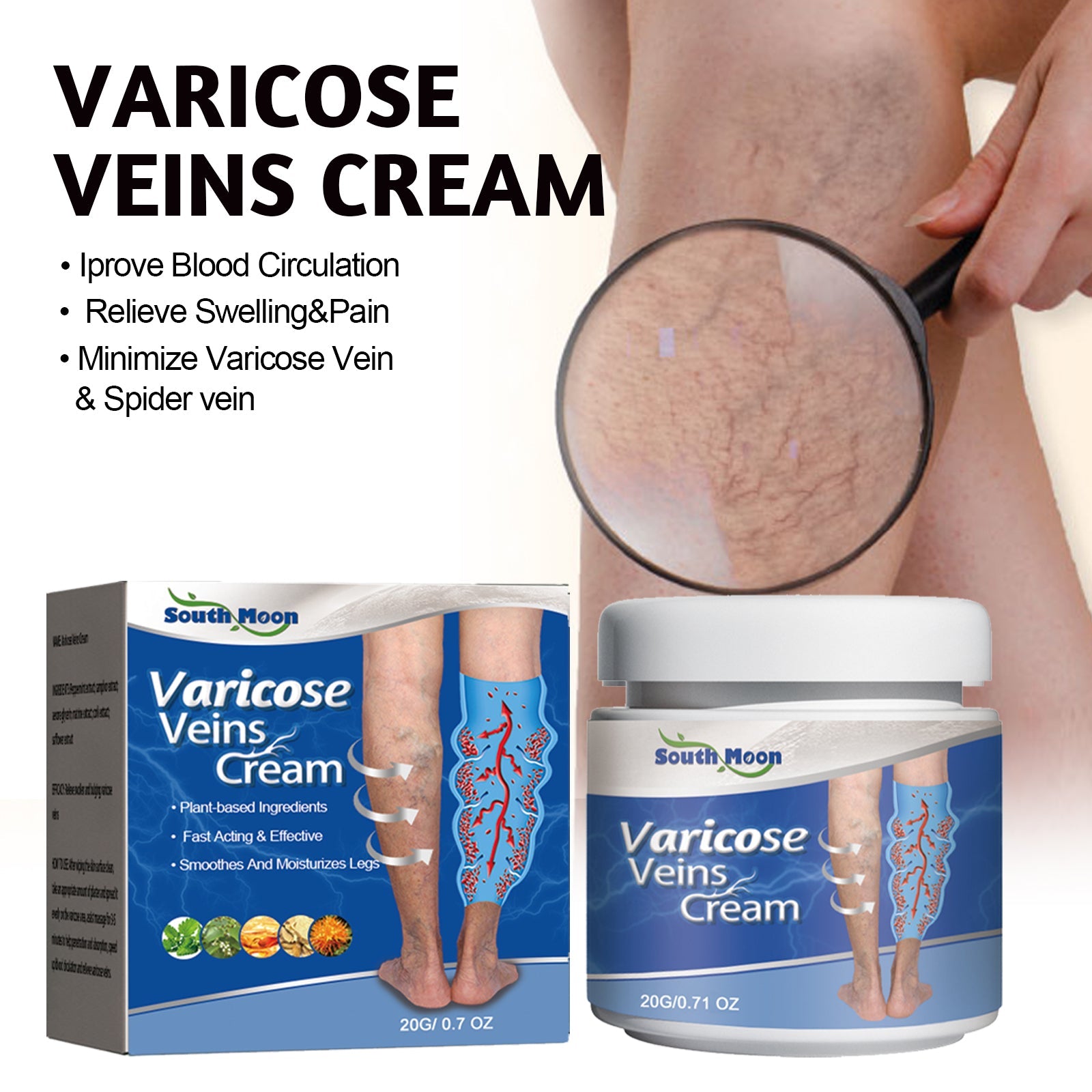 Leg Care Cream Relieves Leg Discomfort Pamper And Moisturize Skin Daily Massage Treatment