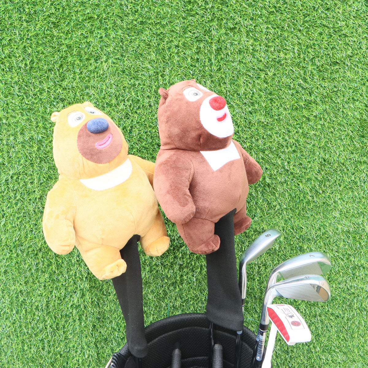 Golf club cover animal cap cover 3/5 wooden club cover