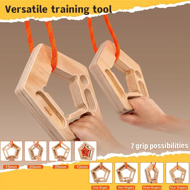 1/2PCS Climbing Pull-Up & Hangboard: Finger & Forearm Strengthener for Rock Climbing Training
