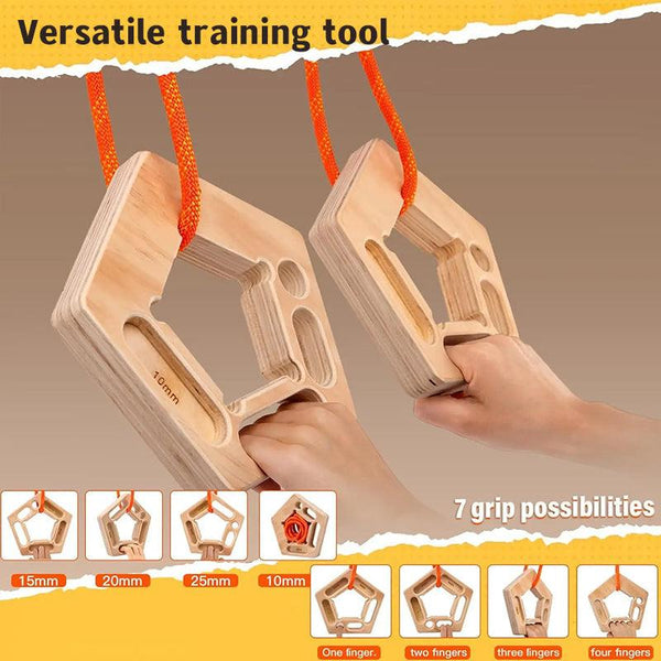 1/2PCS Climbing Pull-Up & Hangboard: Finger & Forearm Strengthener for Rock Climbing Training