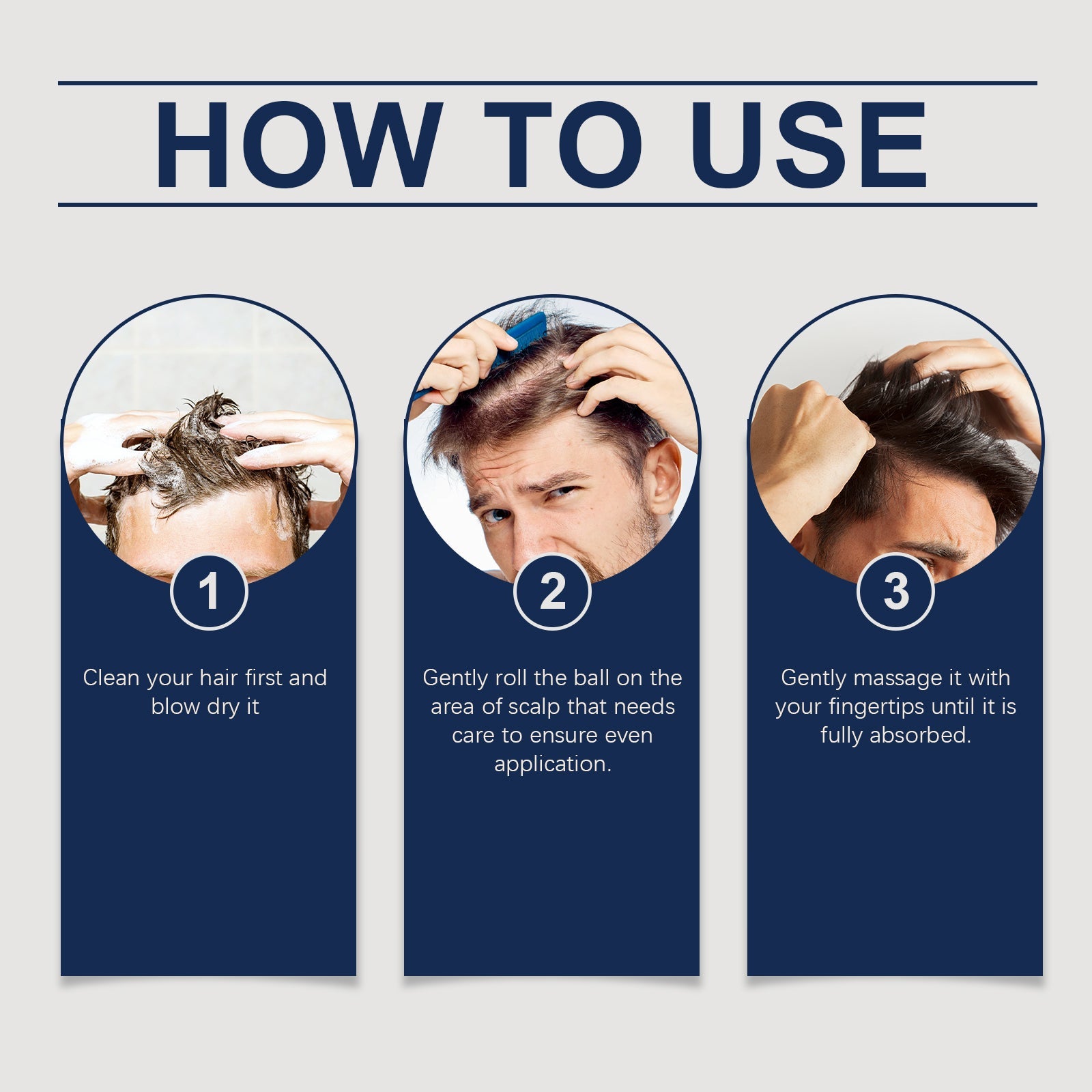 Scalp Ball Essence Moisturizes And Nourishes Loose Hair To Improve Hair Density