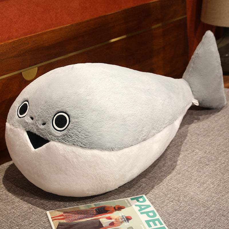 Doll Turtle Long Hair Girl Pillow Big Plush Toy Cloth Doll Ugly Cute Doll