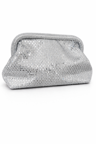Silver Shimmer Clutch