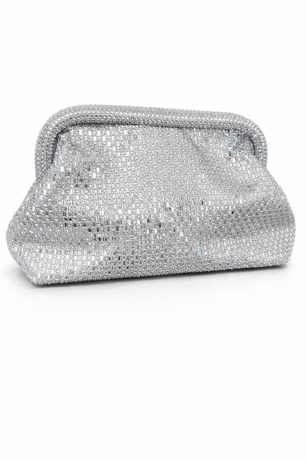 Silver Shimmer Clutch