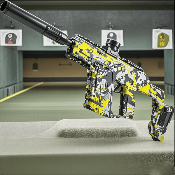 Electric high-speed continuous AK boy toy gun