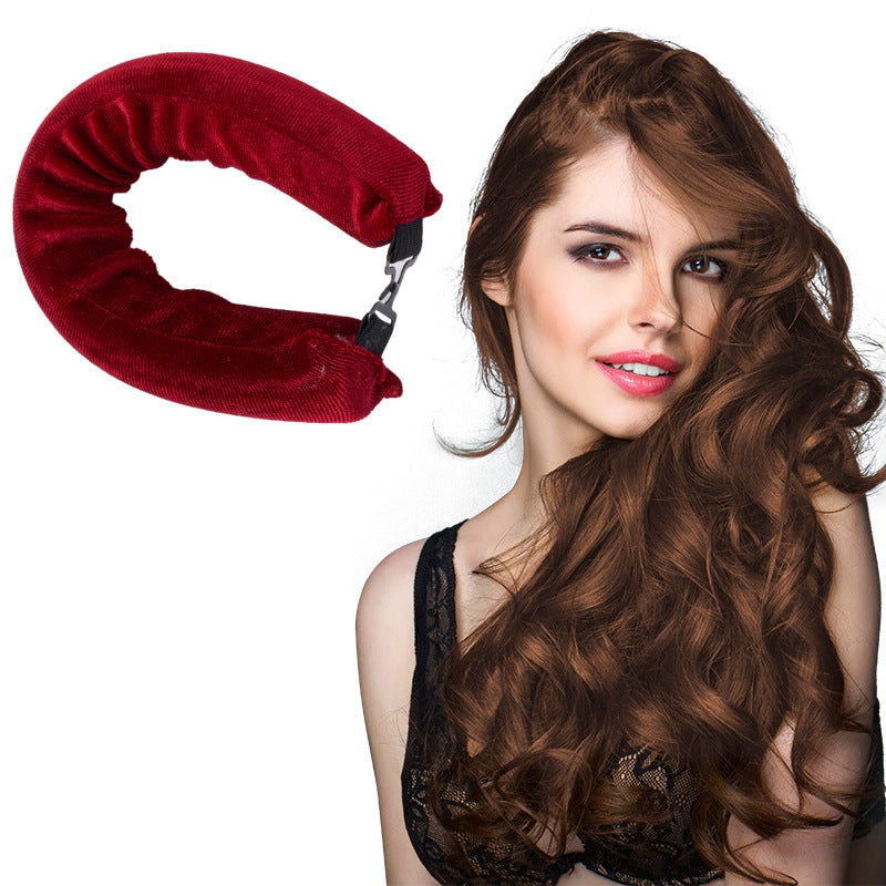 Curling Iron for Women, Lazy Hair Curler, Simple European and American Style Big Wave Sleeping Hair Styler