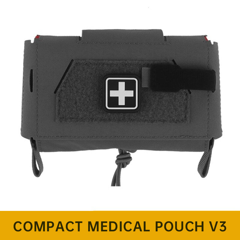 Compact Trauma Bag V3 GEN3 Style Agilit MD2 IFAK Tactical Medical First Aid Bag for Hunting Vest Plate Carrier Belt