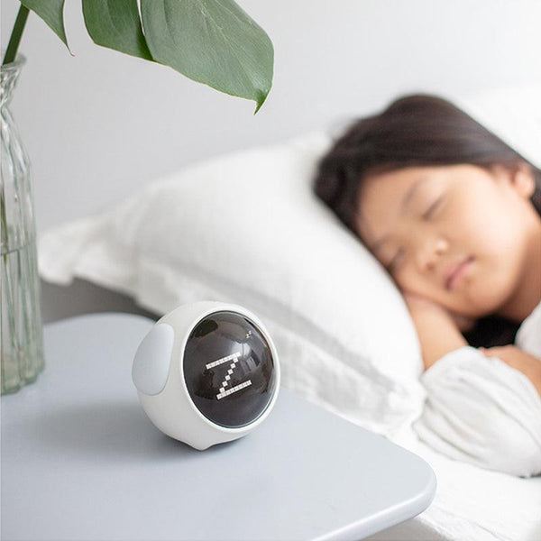 Cute Cartoon Digital Alarm Clock with Light and Emotion Function for Kids