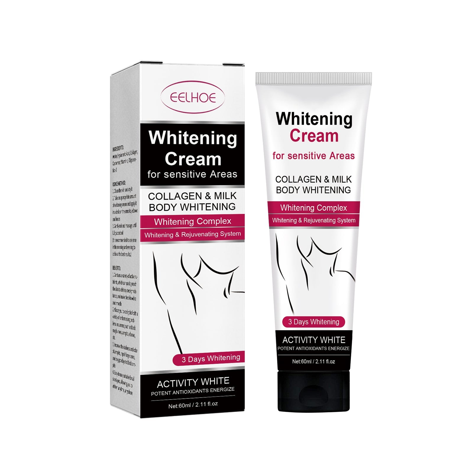 Underarm Whitening Cream Repair Underarm Joints Melanin Moisturizing Skin Whitening Cream