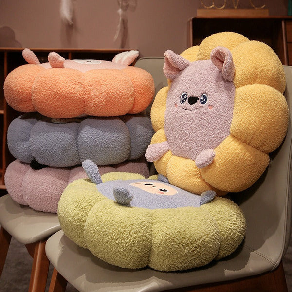 Cool summer ice bean cushion cartoon futon tatami buttocks cushion student Office chair sofa cushion