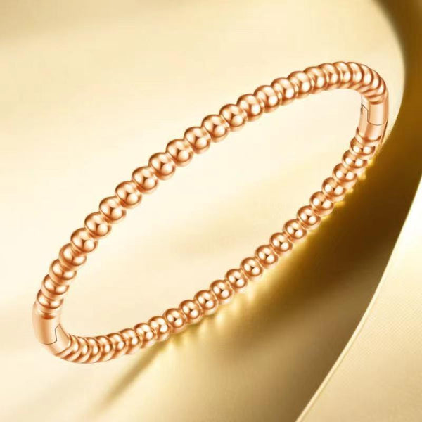 Stainless steel titanium steel bracelet for women non fading electroplated buckle jewelry for women