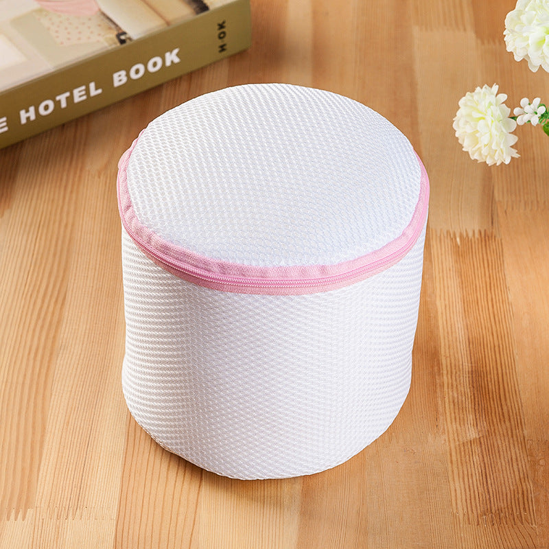 7Pcs Laundry Bags Pink Zipper Fine Mesh Clothes Protection Laundry Bag For Washing Machine Dirty Clothes Storage Washing Bag Set