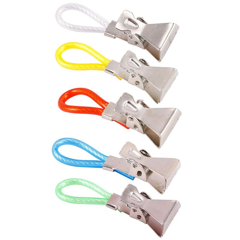 Pegs Household 5 Tea Towel Hanging Clips Clip On Hooks Loops Hand Towel Hangers Hanging Clothes Pegs Kitchen Bathroom Organizer