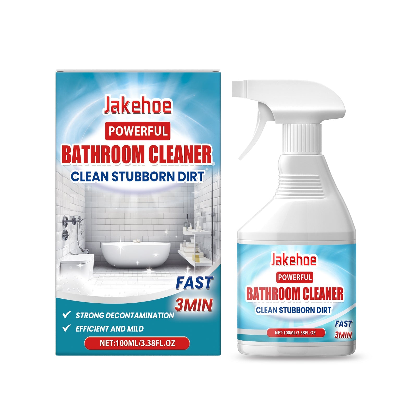 Bathroom Cleaner, Clean Bathroom Glass Door Bathtub To Remove Stains And Water Stain Cleaning Cleaner