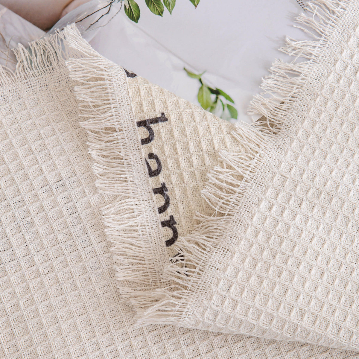 Chenille Sofa Cover Throw, Smile Couch Cover Blanket Throws for Couches, Soft Sofa Towel