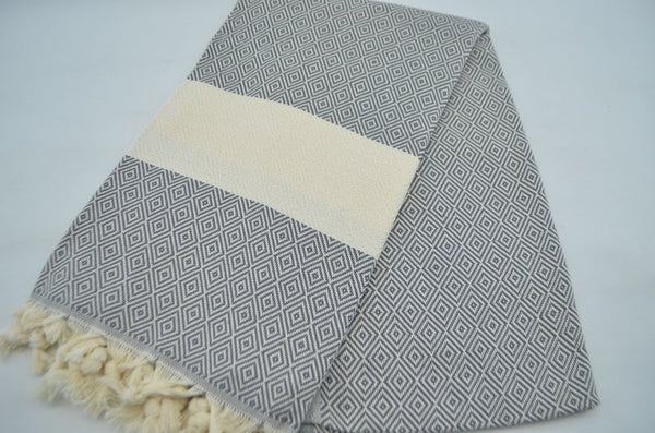 Venice Gray Turkish Towel