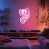 UV Printed Axelot Neon Wall Art- LV0062 - 23" / 59 cm