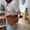 New PU Leather Shoulder Bag for Women Designer Wide Belt Handbags with Chain For LadiesWomen'S Big Bag Spring New Fashion Korean Leisure Half Round Women'S Bag Simple Large Capacity One Shoulder Oblique