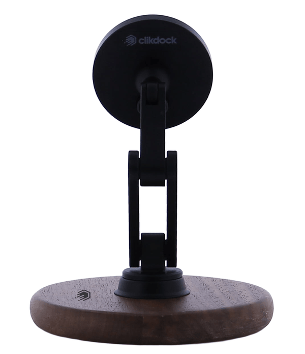 Walnut ClikDock Wireless Stand